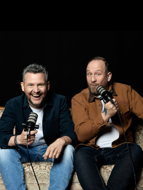 Grundlos gute Laune - Der Kabarett-Podcast live mit Philip Simon und Tobias Mann