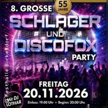 8. Große Schlager & Discofox Party
