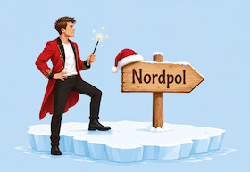 Expedition zum Nordpol - magisches Zaubertheater zur Weihnachtszeit