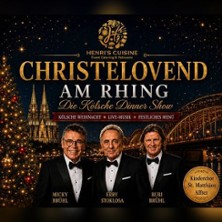 Christelovend am Rhing - Kölsche Weihnacht - Live Musik- Festliches Menü