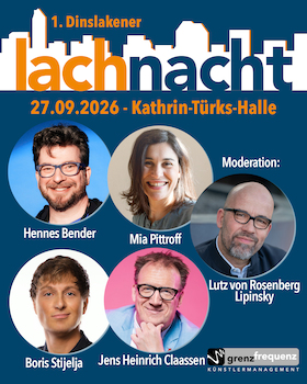 Lachnacht - 1. Dinslakener Lachnacht