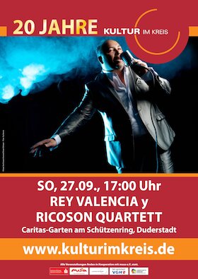 Kultur im Kreis Göttingen - Rey Valencia y Ricsoson Quartett (Open-Air)