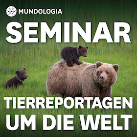 MUNDOLOGIA-Seminar: Für Tierreportagen um die Welt