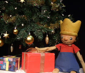 Der kleine König feiert Weihnachten
