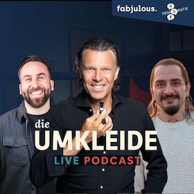 die UMKLEIDE Live. Podcast. - Zwei Gäste. Zwei Welten.