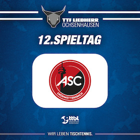 TTF Liebherr Ochsenhausen vs. ASC Grünwettersbach