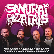 Samurai Pizza Cats - Press Start European Tour 2026