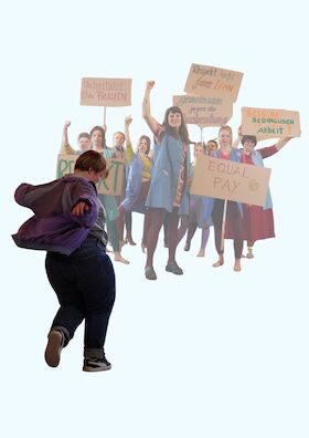 FLIEGEN LERNEN - Die inklusive Theatergruppe des Kannwas Kollektivs