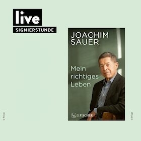 SIGNIERSTUNDE: Joachim Sauer - "Mein richtiges Leben"