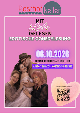 Mit Liebe gelesen - Die erotische Comedy Lesung