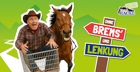 Bernd Hackl on Stage - Ohne Brems`und Lenkung