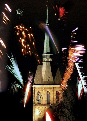 Silvestersoiree - Feuerwerk für Trompete und Orgel
