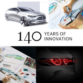 Design, das bewegt. Seit 140 Jahren. - Ein Vortrag über die Evolution des Mercedes-Benz Designs