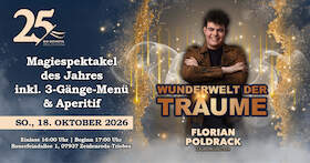 Magie & Genuss | Zauberkünstler Florian Poldrack - Magie & Genuss