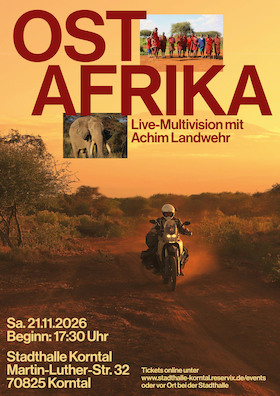 Ostafrika - Multivisionsshow mit Achim Landwehr
