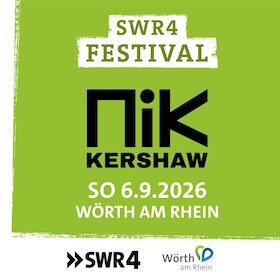 SWR4 Konzert mit Nik Kershaw
