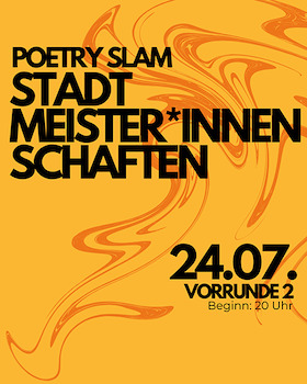Freiburger Stadtmeister:innenschaften - Poetry Slam / Vorrunde 2