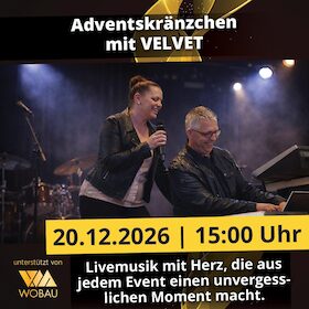 Adventskränzchen mit VELVET | Magdeburg | machwerk