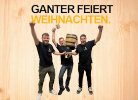 GANTER feiert Weihnachten - Kleines TEAM - großes ERLEBNIS
