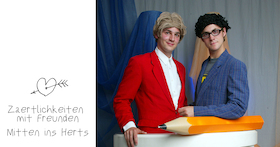 Zärtlichkeiten mit Freunden - Mitten ins Herts!