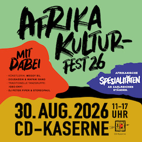 Afrika Kulturfest 2026 - Kultur im Innenhof