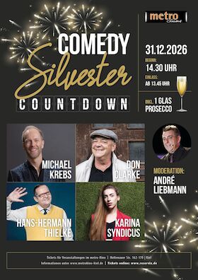 COMEDY SILVESTER COUNTDOWN - Live