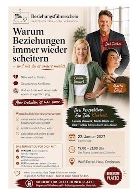 Beziehungsführerschein - Warum Beziehungen immer wieder scheitern - und wie du es anders machst
