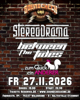 StereoDrama - between the tides - zum Glück ein Anderer