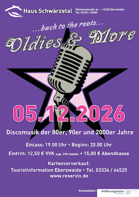 "Oldies & More" Das Original!!! - Discomusik der 80er, 90er, 2000er und das Beste von heute