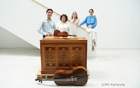 Ensemble Cappella della Lettera - Andreas Kammenos - Blockflöten; Sophia Mücke - Barockvioline; Dasha Vorontsova - Historische Tasteninstrumente;