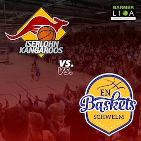 Iserlohn Kangaroos vs. EN Baskets Schwelm