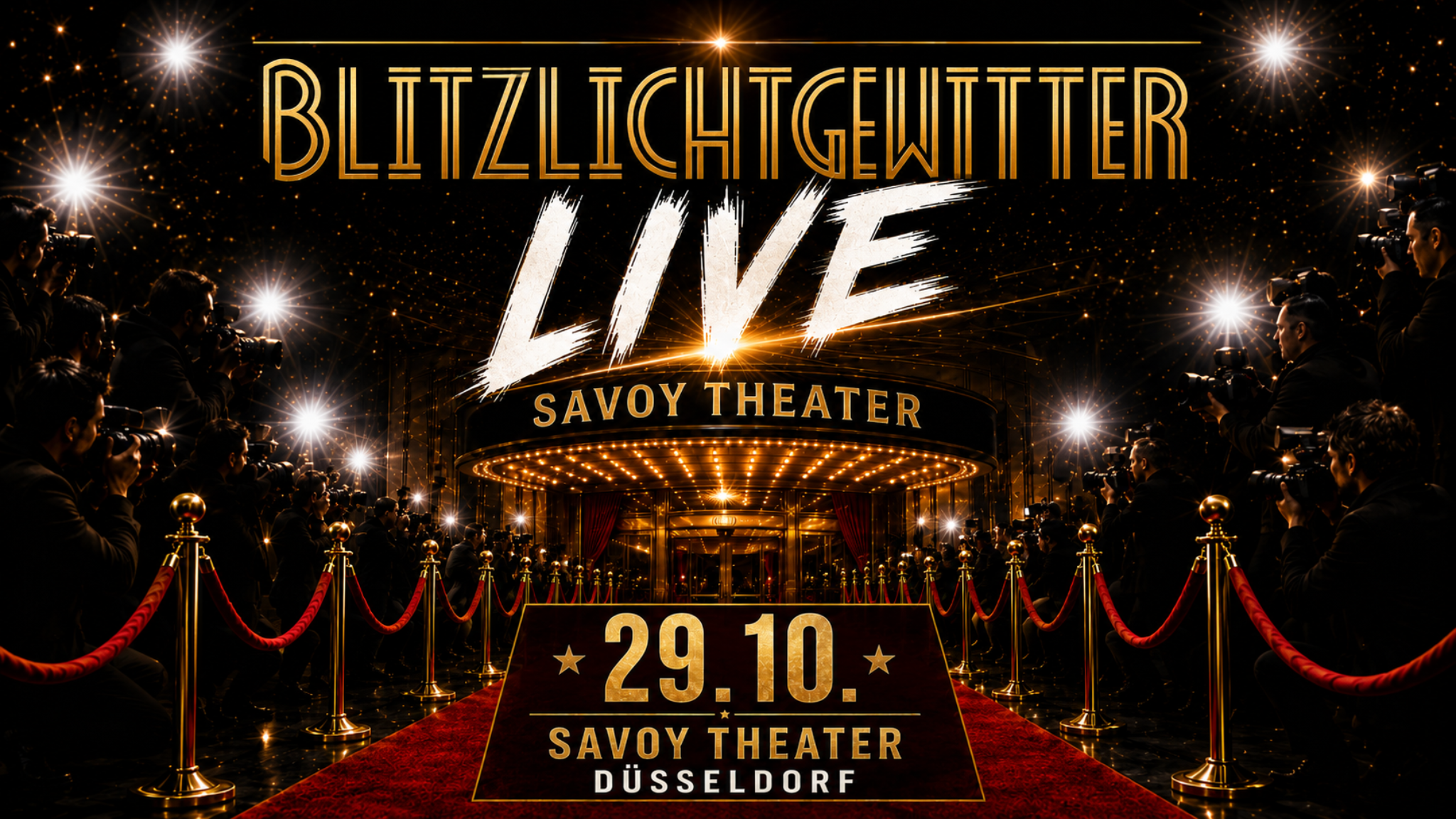 Blitzlichtgewitter LIVE! - Alles rund um die Welt des Reality TVs