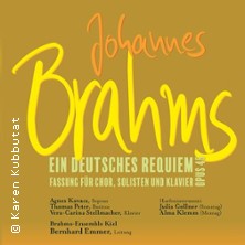 J. Brahms: Requiem | Chor, Solisten und Klavier, Harfenintermezzi