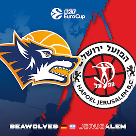 Rostock Seawolves vs. Hapoel Midtown Jerusalem