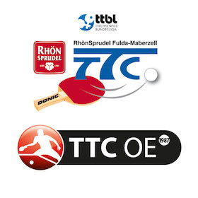 TTC RhönSprudel Fulda-Maberzell - TTC OE Clarity-Tel. Bad Homburg