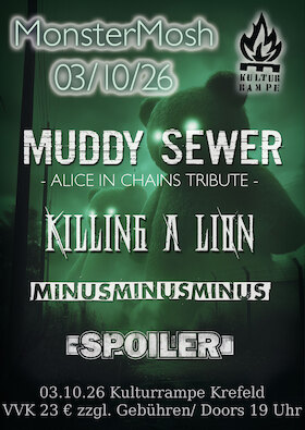 Monster Mosh - 2026 live in der Rampe