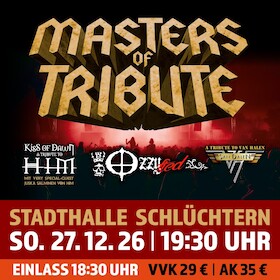 MASTERS OF TRIBUTE - HIM | VAN HALEN | OZZY OSBOURNE