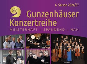 Das KonzertABO 2026/2027 - 6. Gunzenhäuser Konzertreihe