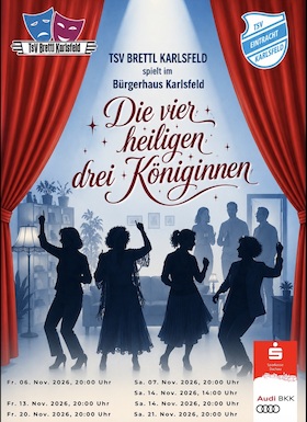 Die vier heiligen drei Königinnen - Komödie in 3 Akten