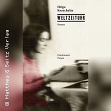 Helga Kurzchalia liest aus Weltzeituhr