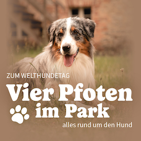 Vier Pfoten im Park - Alles rund um den Hund zum Welthundetag