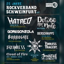 25 Jahre Rockverband Schweinfurt e.V. - Jubiläumsveranstaltung