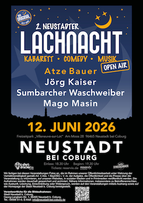 2. Neustadter Lachnacht - im Freizeitpark "Villeneuve-sur-Lot"