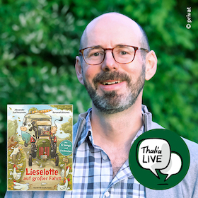 AUSGEBUCHT - Kinderbuchlesung mit Alexander Steffensmeier zum großen "Lieselotte"-Jubiläum