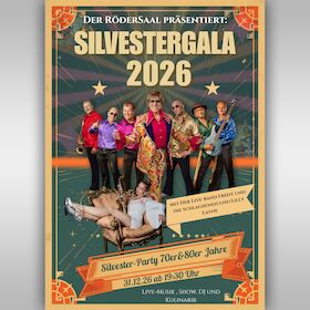 Silvestergala 2026 – 70er & 80er Party