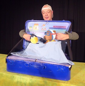 Kinder Theatertage 2026 - Theater Lanzelot: Der kleine Rabe Socke - alles mutig