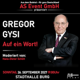 Gregor Gysi - Auf ein Wort!