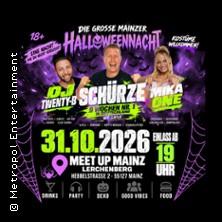 Die große Mainzer Halloweennacht - LIVE: Schürze, Mika One & DJ Twenty-B