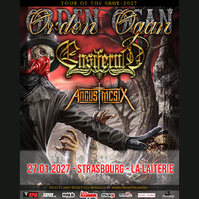 Orden Ogan "Tour of the Grave" + Ensiferum + Angus McSix