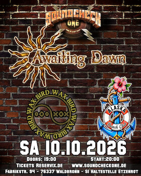 AWAITING DAWN · Wax Bird · Alaska Beach Club
